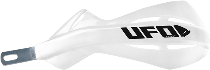 Ufo Handguards With Aluminum Insert For 7/8" Handlebars - White PM01632-041