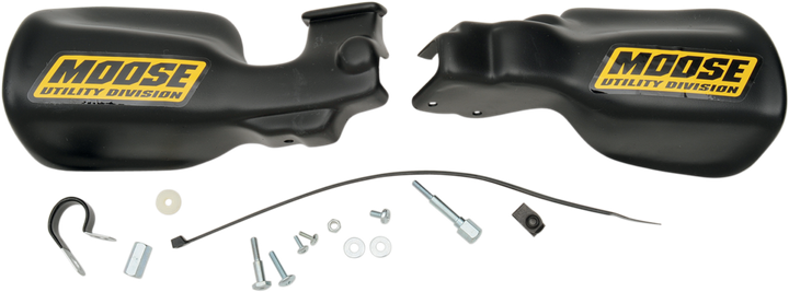 Moose Offroad Contoured Handguards - Honda - Black CMU59468-20