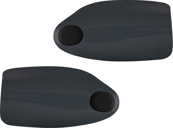 Klock Werks Flare Handguards - Harley-Davidson Hydraulic Clutch - Dark Smoke KWS-01-0122-HC