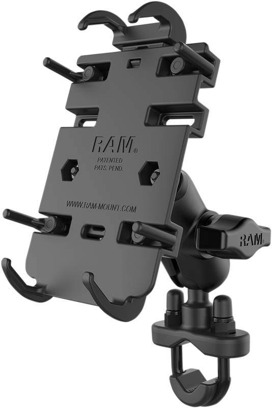 Ram Mounts Quick Grip Phone Mount With U-Bolt Base RAM-B-149ZA-PD3