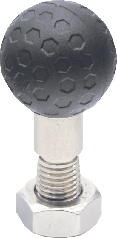 Ridepower Phone Mounting Ball Adapter - Stainless Steel RPPERCHBALLM10