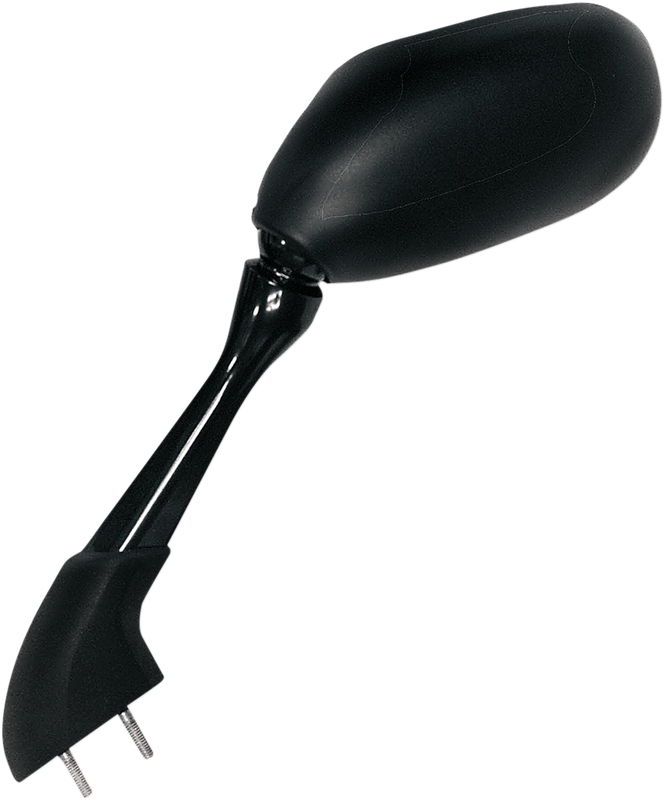 Emgo Mirror - Side View - Rectangle - Black - Left 20-80512