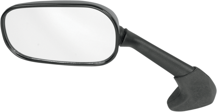 Emgo Mirror - Side View - Rectangle - Black - Left 20-80532