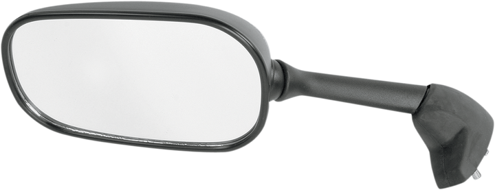 Emgo Mirror - Side View - Rectangle - Black - Left 20-80562