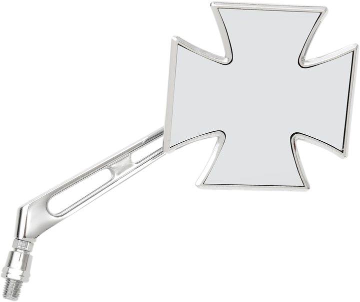 Emgo Mirror - Maltese - Side View - Cross - Chrome - Right - Universal 20-34863A