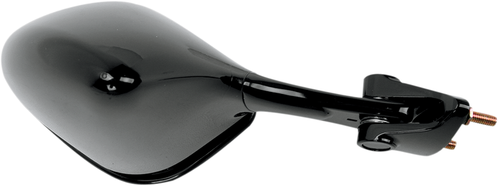 Emgo Mirror - Side View - Rectangle - Black - Left 20-43052