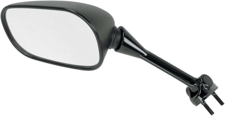 Emgo Mirror - Side View - Rectangle - Black - Left 20-43032