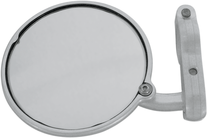Crg Mirror - Hindsight/Bar End - Side View - Round - Chrome - Left - Each HS-201-L