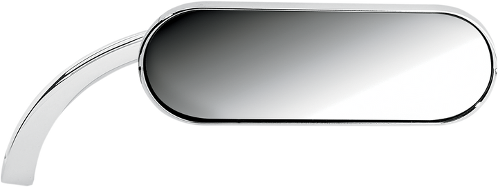 Arlen Ness Mirror - Micro - Mini - Side View - Oval - Chrome - Right 13-407