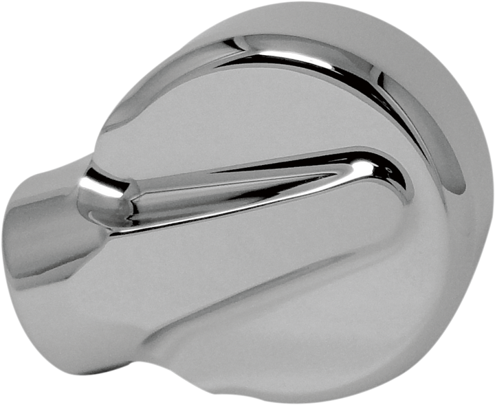 Joker Machine Mirror - Concealed - Side View - Round - Smooth - Chrome - Each 09-326C
