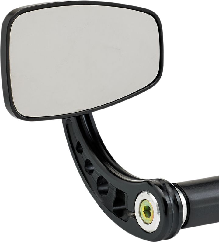 Joker Machine Mirror - Cafe - Side View - Rectangle - Black - Curved 09-314-CB