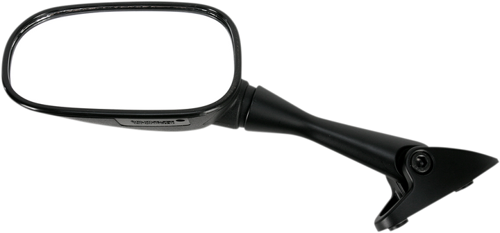 Emgo Mirror - Side View - Rectangle - Black - Left 20-37342
