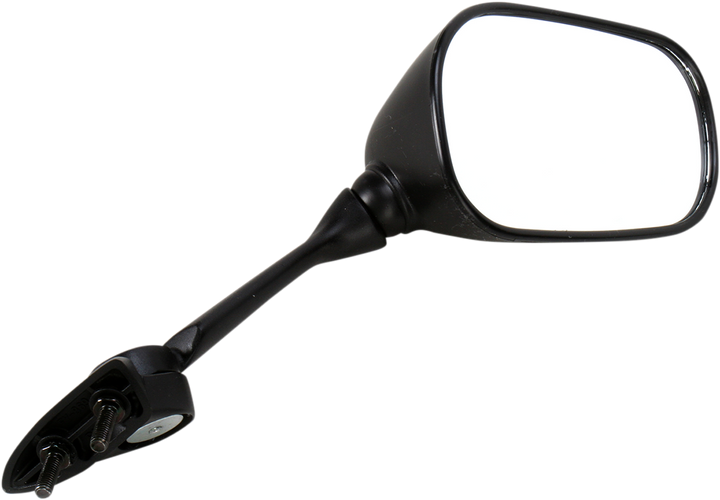 Emgo Mirror - Side View - Rectangle - Black - Right 20-37481