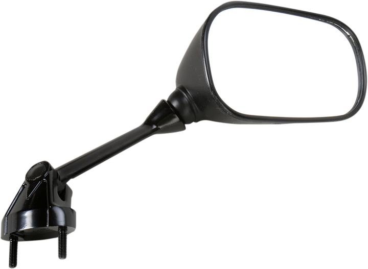 Emgo Mirror - Side View - Rectangle - Black - Right 20-43071