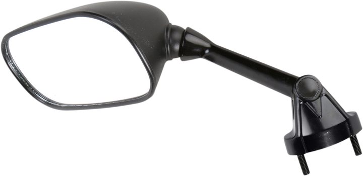 Emgo Mirror - Side View - Rectangle - Black - Left 20-43072