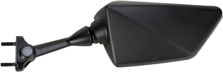 Emgo Mirror - Side View - Polygon - Black - Left 20-43092