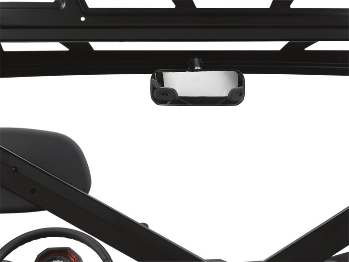 Moose Offroad Mirror - Rear View - Rectangle - Black - Pro-Fit 56-18054A