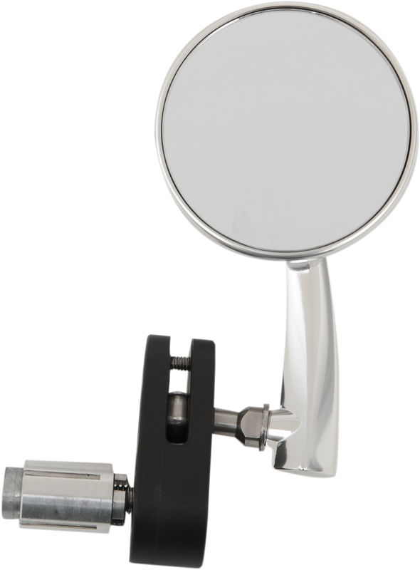 Emgo Mirror - Side View - Round - Polished - Right 20-34043