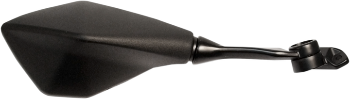 Emgo Mirror - Side View - Polygon - Black - Right 20-49251