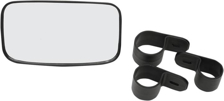 Emgo Mirror - Rear View - Rectangle - Black 20-64574