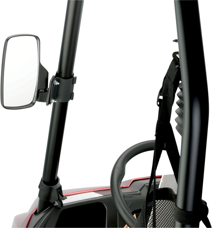 Moose Offroad Mirrors - Side View - Rectangle - Black - 1.75" 56-18080A