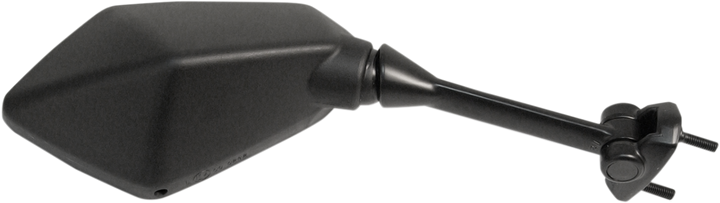 Emgo Mirror - Side View - Polygon - Black - Right 20-49291
