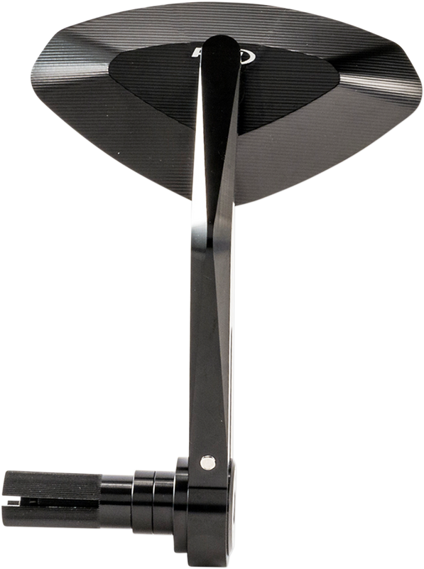 Puig Hi-Tech Parts Mirror - Hi-Tech 4 - Side View - Diamond - Black 6994N