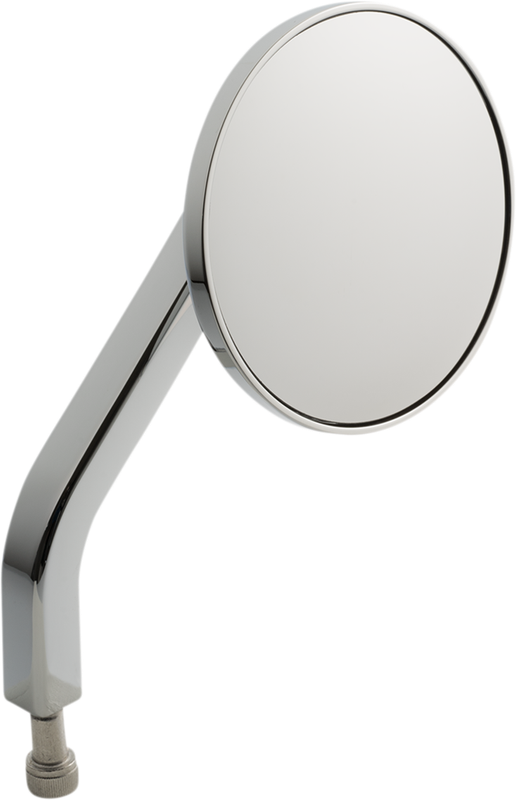 Joker Machine Mirror - No. 7 Oe - Side View - Round - Chrome - Right 03-051-3R