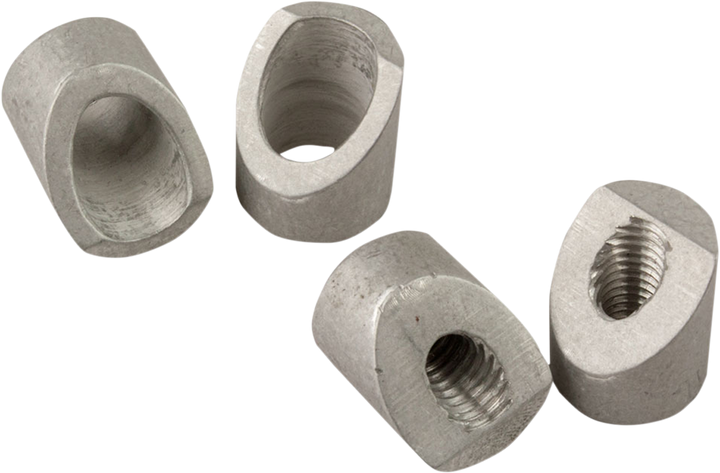 Driven Racing Adapter - Mirror/Handlebar End - Halo - Silver DBEW-ADP