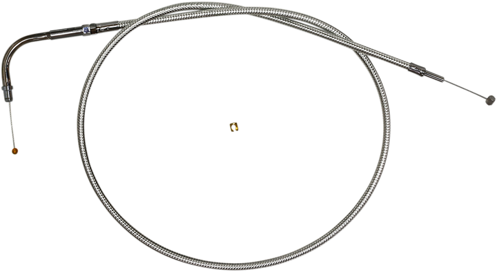 Magnum Shielding Sterling Chromite Ii Braided Throttle Cable For Harley-Davidson - 48-1/2" 33219
