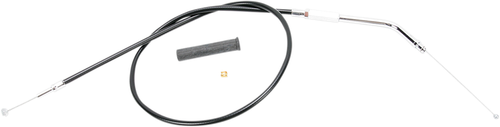 Drag Specialties Black Vinyl Throttle Cable - 28-3/4" 0650-0326