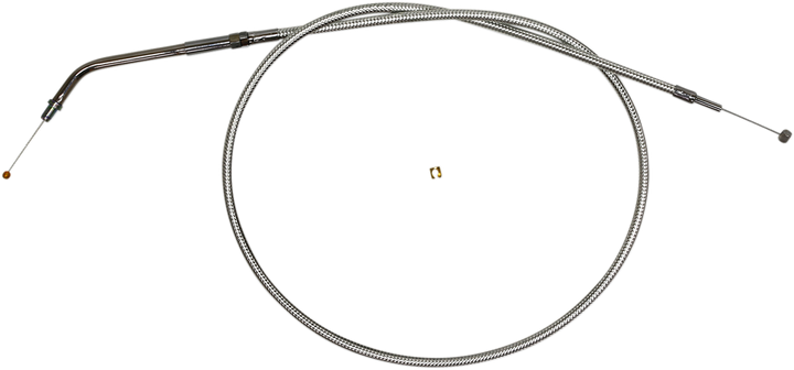 Magnum Shielding Sterling Chromite Ii Braided Throttle Cable For Harley-Davidson - 39-1/2" 3330