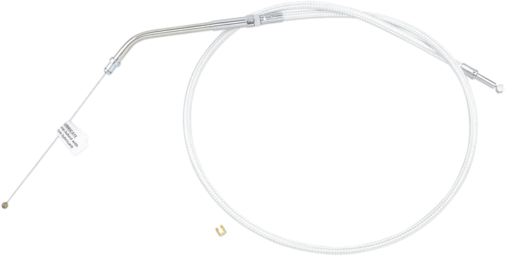 Magnum Shielding Sterling Chromite Ii Braided Throttle Cable For Harley-Davidson - 30" 3336