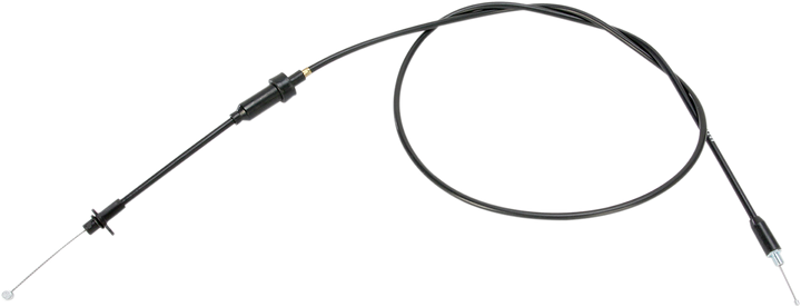 Moose Offroad Black Vinyl Throttle Cable - 46" - Polaris 45-1153