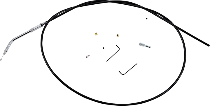 Magnum Shielding Byo Build Your Own Control Cable Kit - Idle - 45° - Black 494624