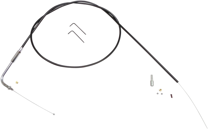 Magnum Shielding Byo Build Your Own Control Cable Kit - Idle - 90° - Black 494639