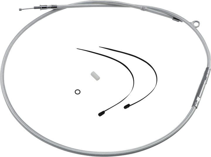 Magnum Shielding High-Efficiency Braided Sterling Chromite Ii Clutch Cable - 70-11/16" 32128HE