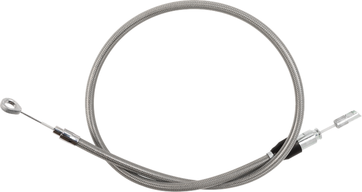 Drag Specialties Quick Connect Clutch Cable - Upper - 34" - Stainless Steel 0652-2835