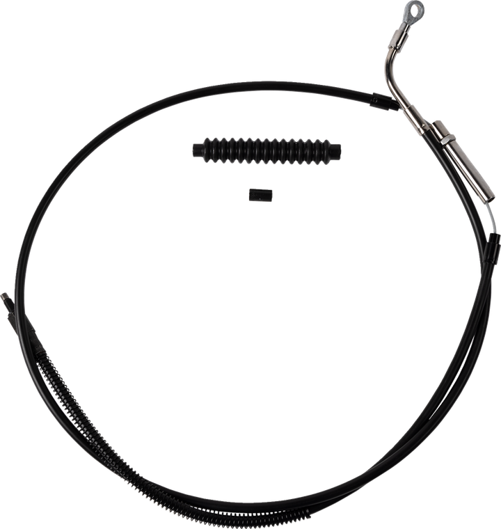 Barnett High-Efficiency Black Vinyl Clutch Cable - +8" Size 10130100668