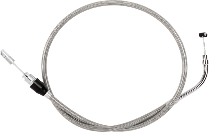 Drag Specialties Quick Connect Clutch Cable - Upper - 39-1/4" - Stainless Steel 0652-3176