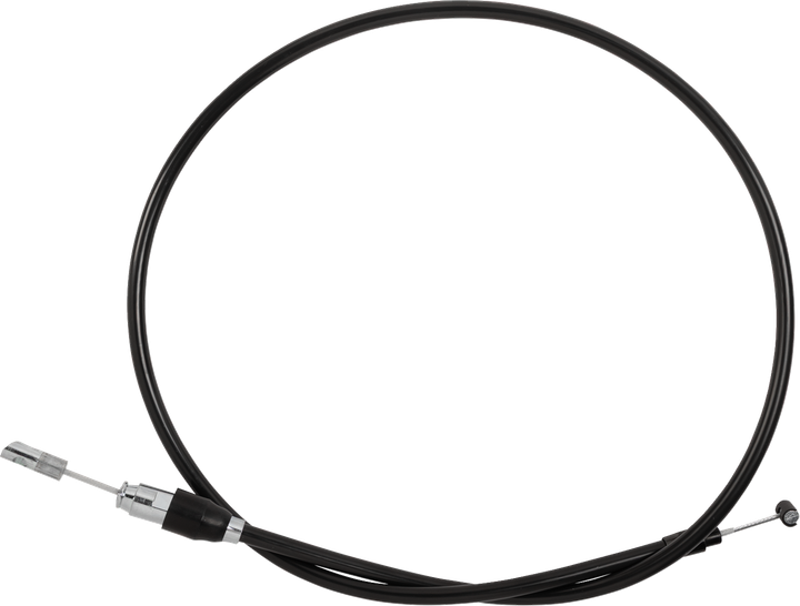 Drag Specialties Quick Connect Clutch Cable - Upper - 46" - Black/Black 0652-3212