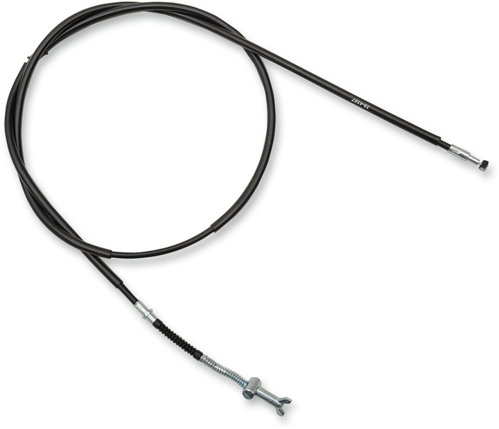 Moose Offroad Black Vinyl Brake Cable - Rear - Parking - Honda 45-4019