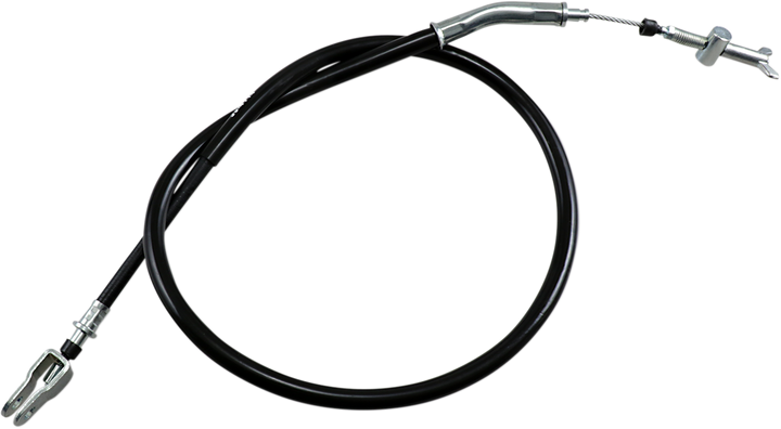 Moose Offroad Black Vinyl Brake Cable - Rear - Yamaha 45-4052