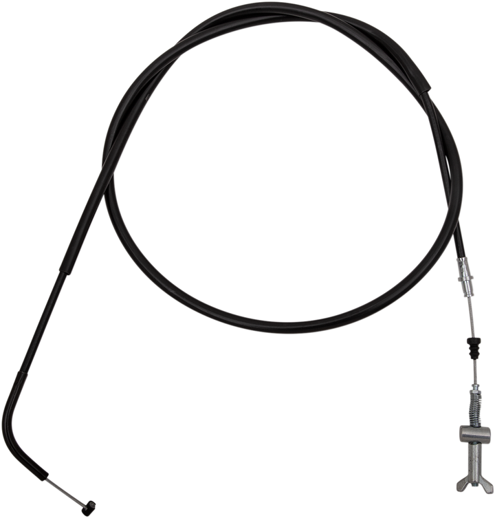Moose Offroad Black Vinyl Brake Cable - Rear - Parking - Yamaha 45-4058
