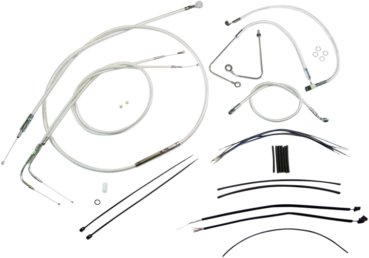 Magnum Shielding Sterling Chromite Ii Designer Handlebar Installation Kit - 12"-14" - '15 Fls 387581