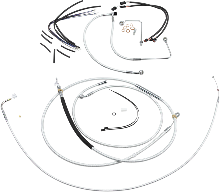 Magnum Shielding Sterling Chromite Ii Upper Handlebar Installation Kit - 12"-14" - '17-'20 Fltr 387881