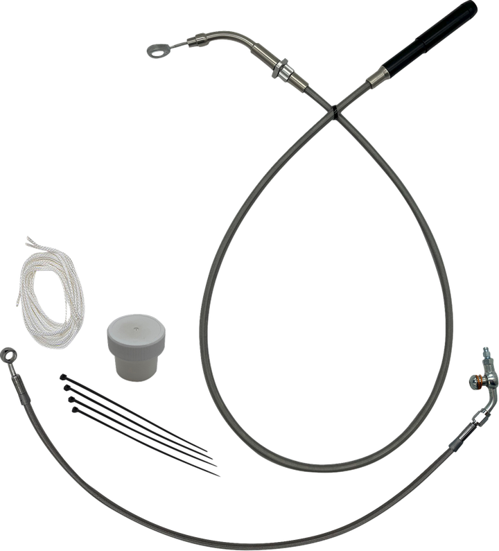 Fat Baggers Inc. Ez Install Kit - +4" - '21-'25 Fltr - Braided 119914