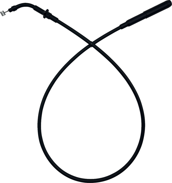 Fat Baggers Inc. Ez Install Upper Clutch Cable - Flhx/Fltr Se - +6" - Black Vinyl 108006-B