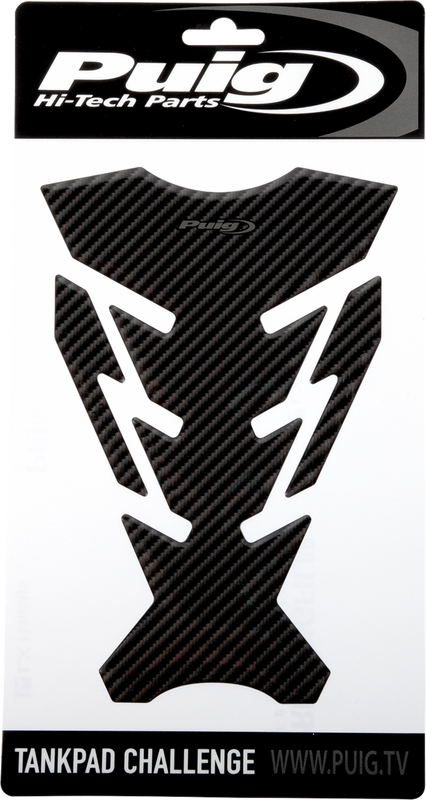 Puig Hi-Tech Parts Challenge Tank Pad - Carbon 21752C
