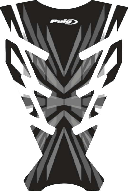 Puig Hi-Tech Parts Challenge Tank Pad - Gray 21752U